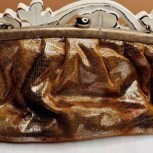 Vintage Bronze Clutch/Purse